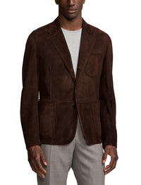 Blazer en daim - Brown