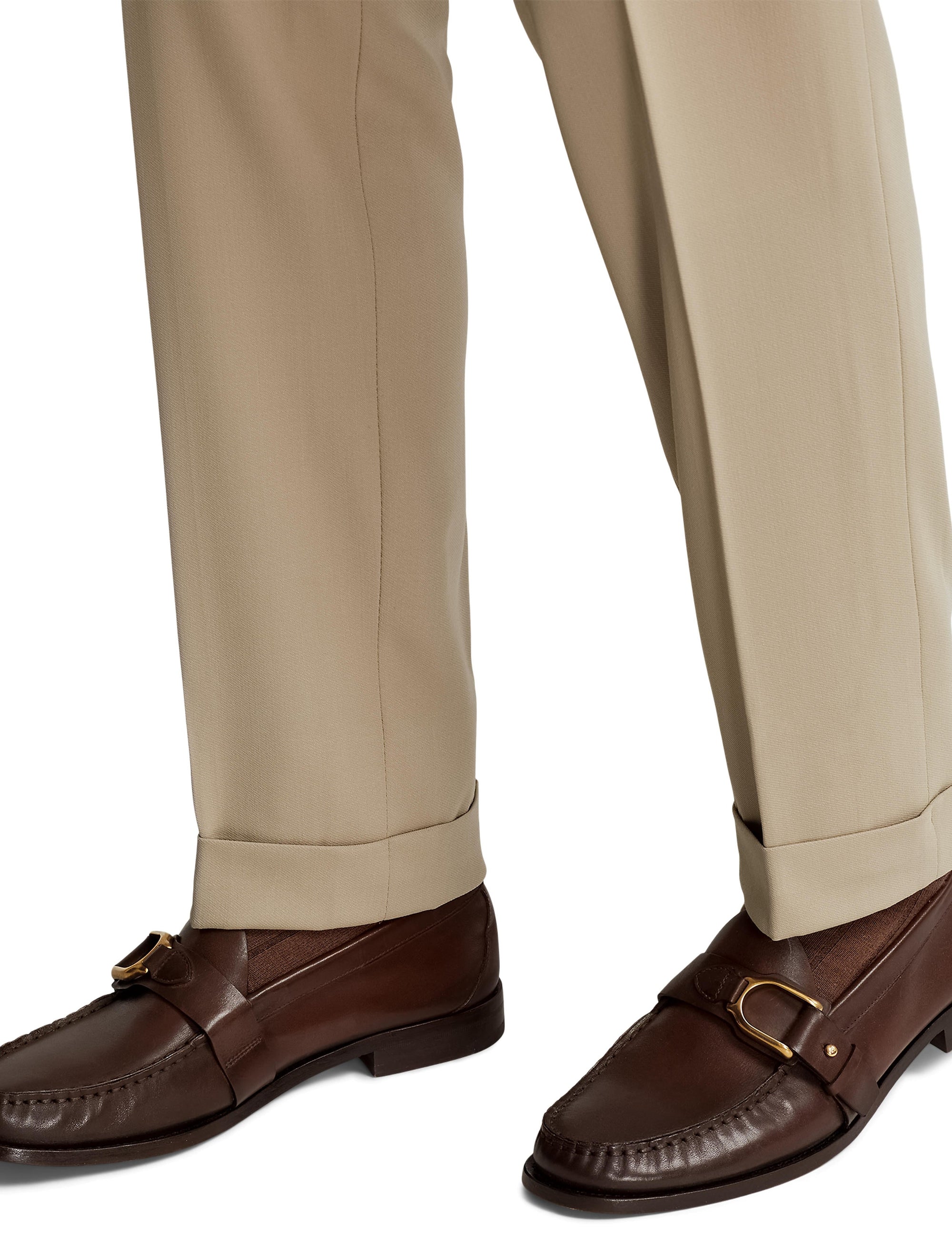 Perrin Welington leather loafers - Luggage Brown