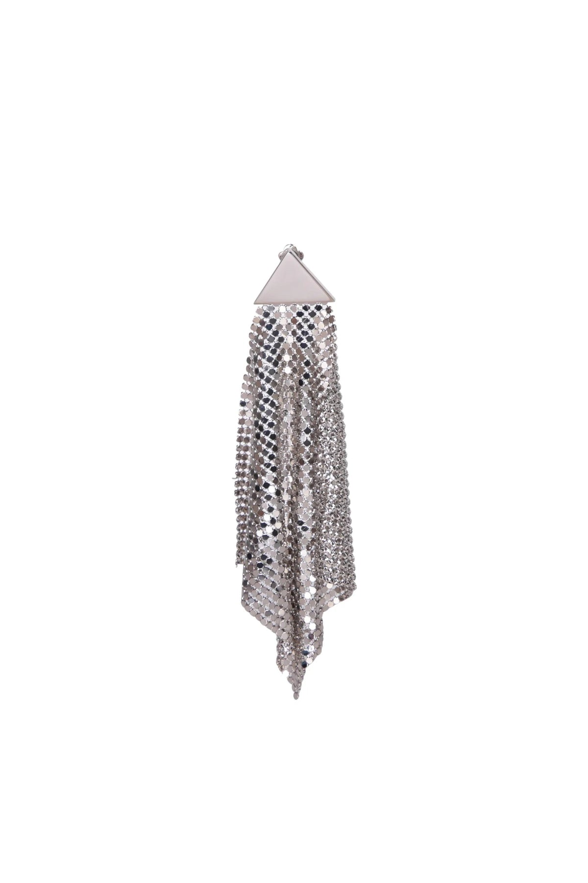 Mono boucle d'oreille fluide scintillante - Silver