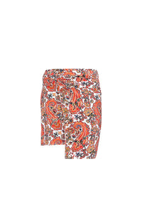 Long skirt with piercing - Cream Cashmere