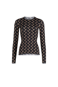 PRIX MARQUE : 95€_All Over Moon Tan On Black Top - All Over Moon Tan On Black