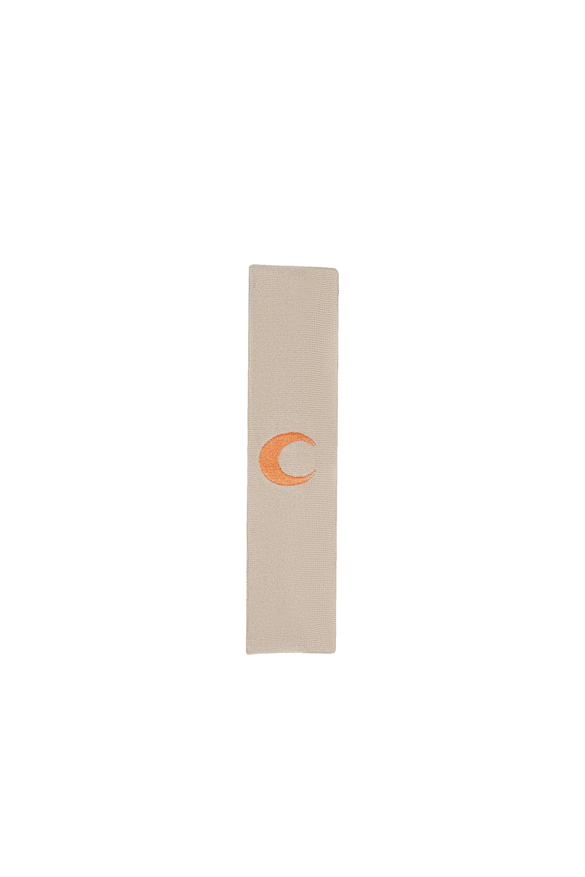Bandeau Moon en maille unisex - Silver & Orange