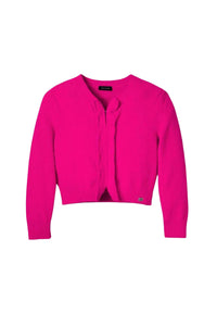 Cardigan Pilled en laine - Hot Pink