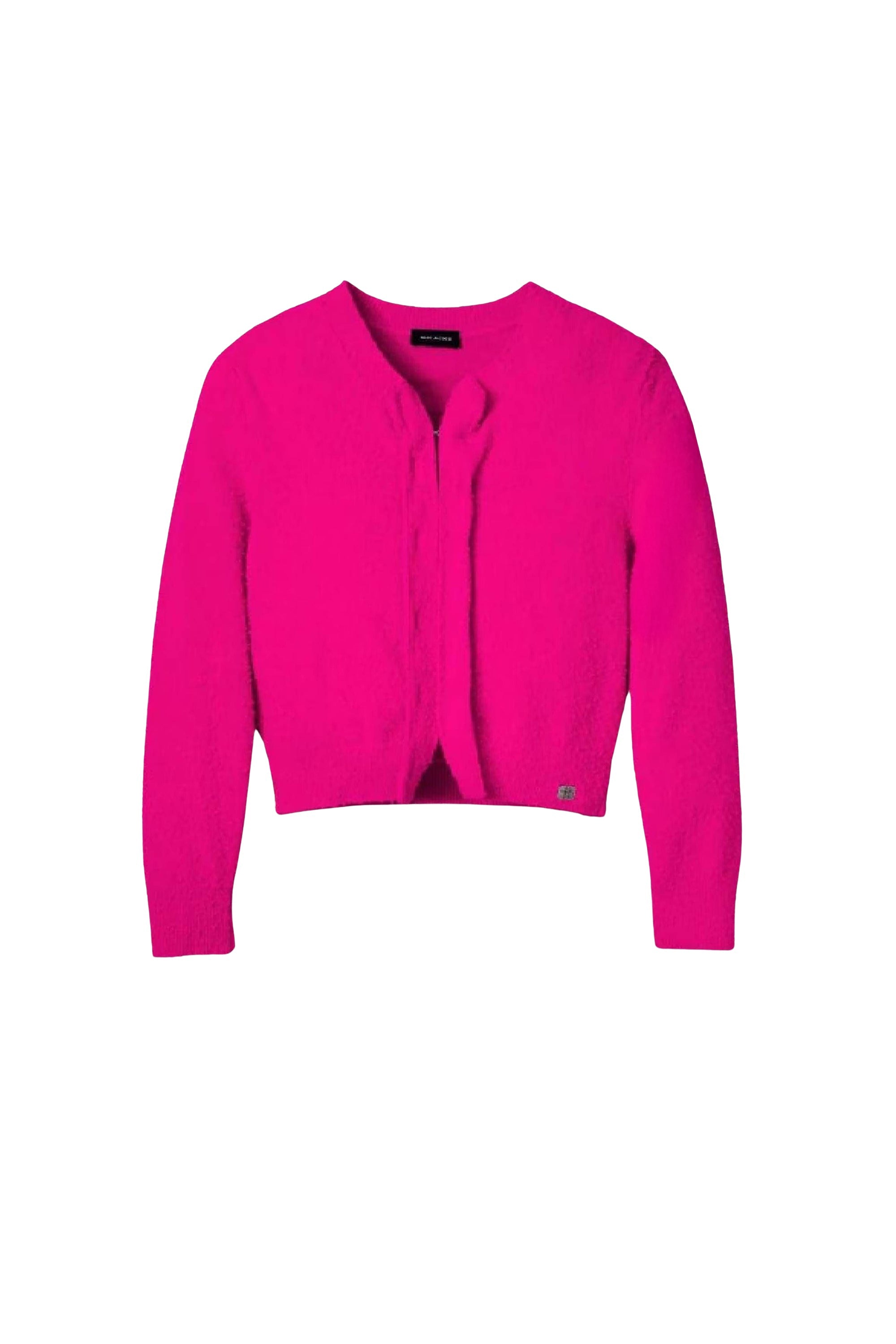Pilled wool cardigan - Hot Pink