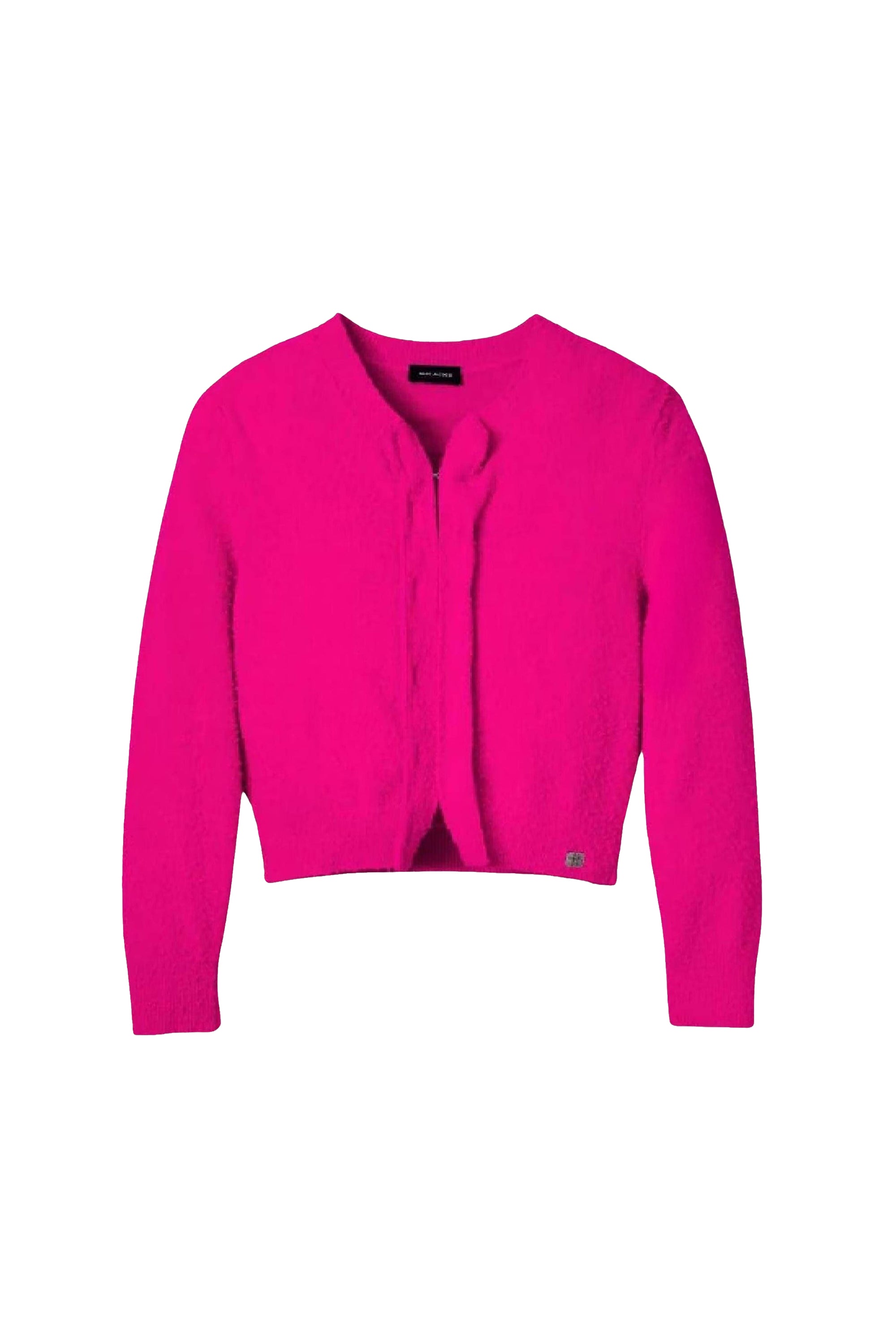 Cardigan Pilled en laine - Hot Pink