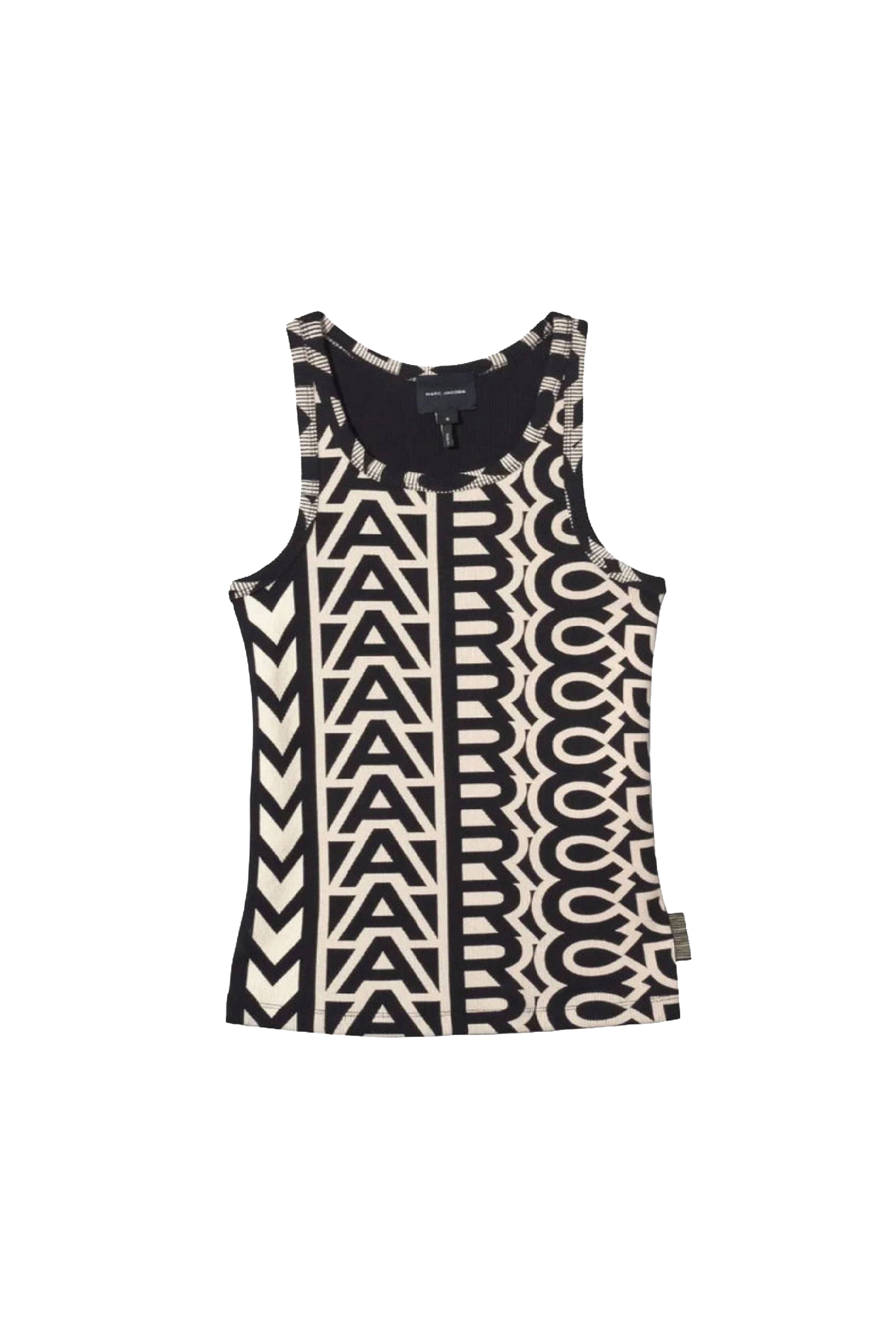Débardeur Monogram - Black & Ivory