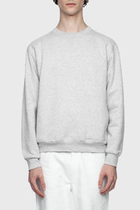 Sweatshirt unisexe Sam en coton - Gris Clair & Vert