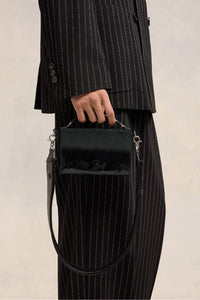 Sac lunch box Ami de Cœur en cuir - Black