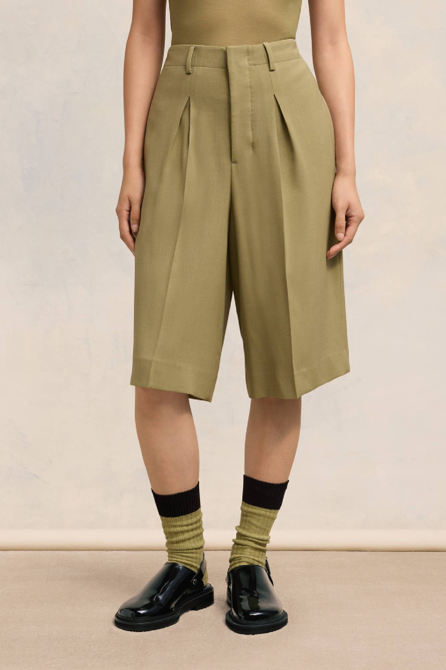 Anatomical toe mules in leather - Black