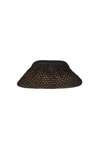 Pochette Vento en crochet - Black