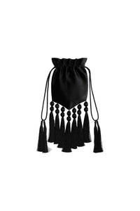 Sac Léon à cordon de serrage - Black