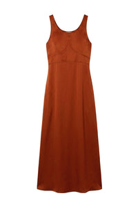 Feminine strapless maxi dress - Terre Battue