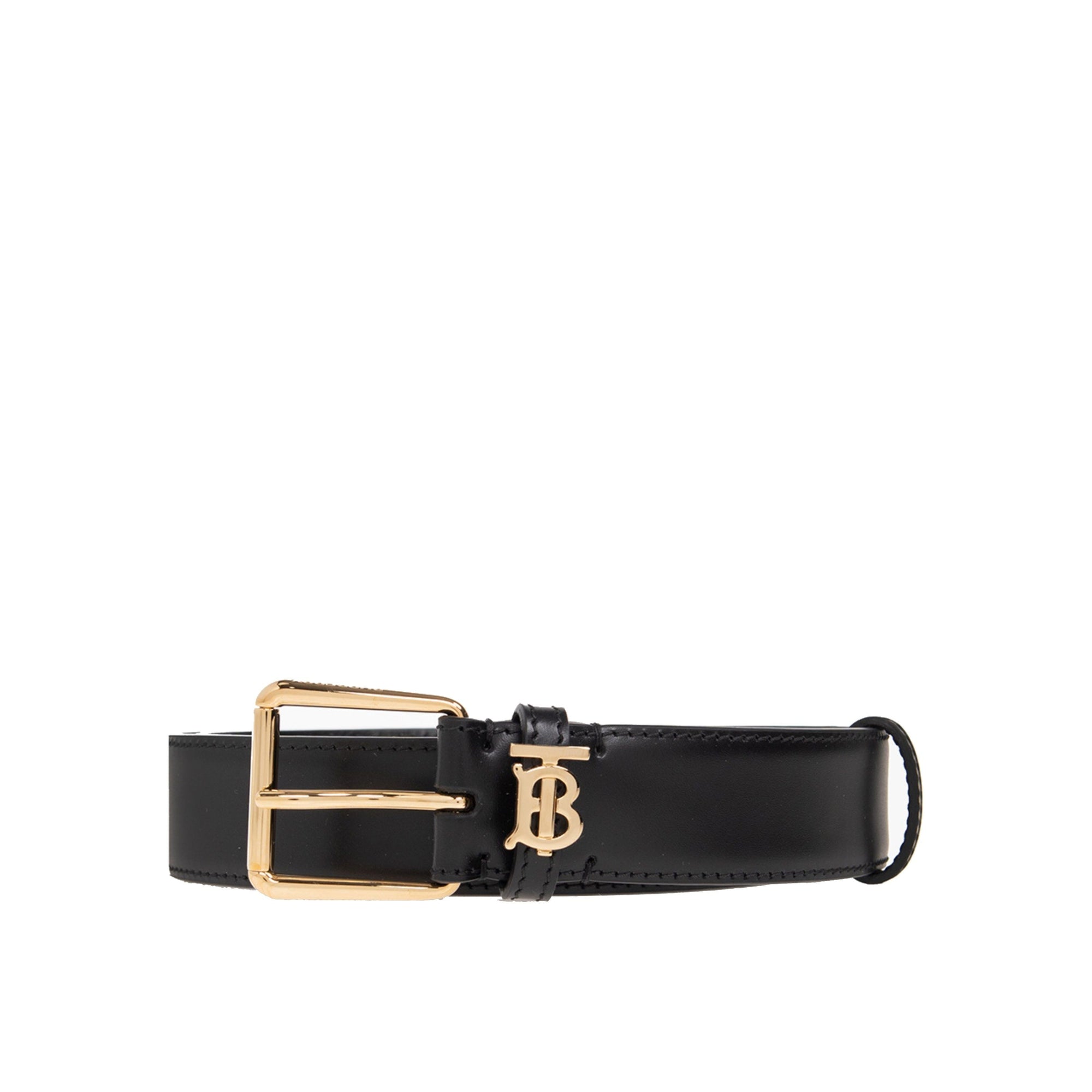 Ceinture TB en cuir - Black