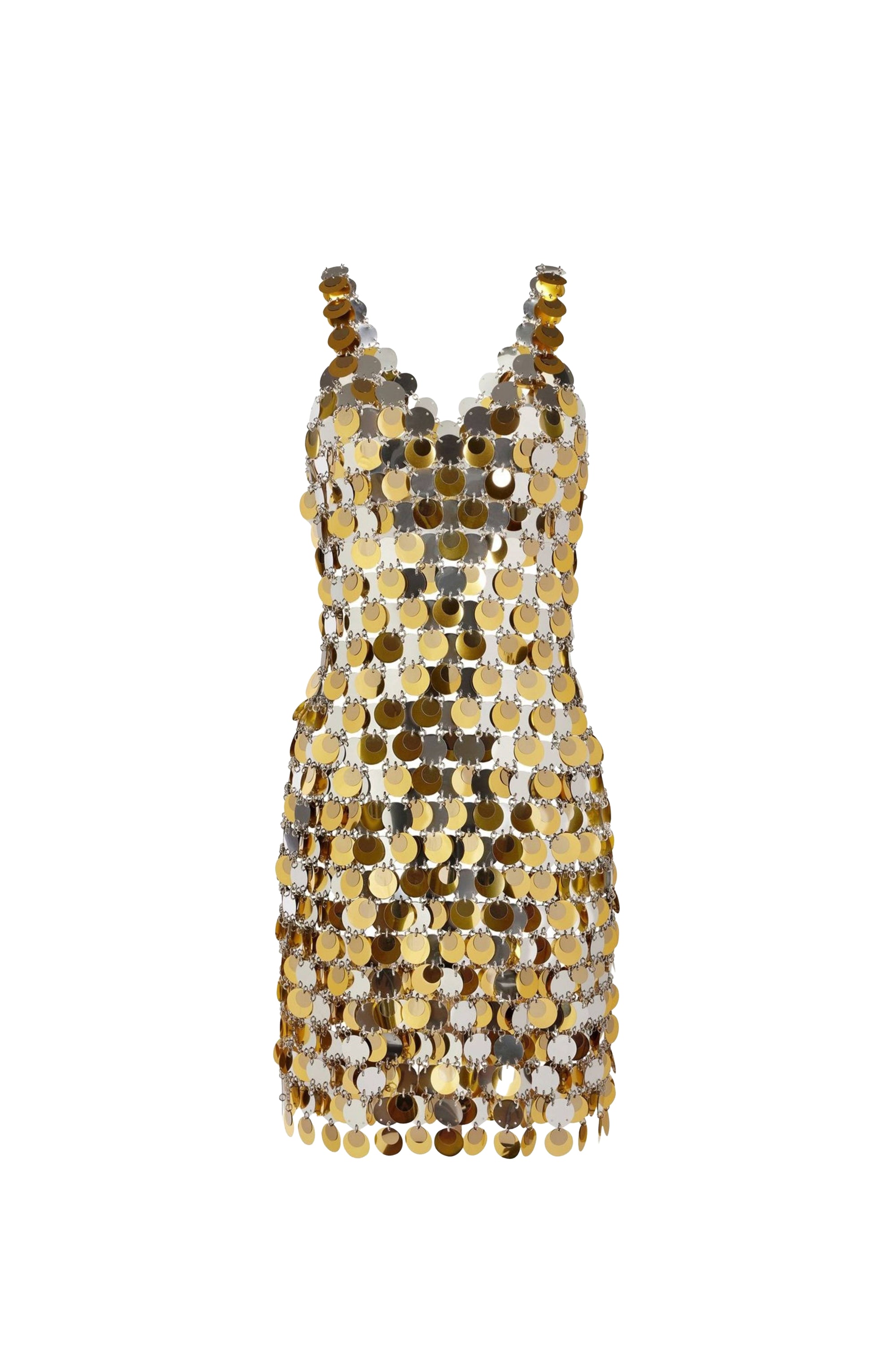 Audrey sequin dress - Silver & Gold