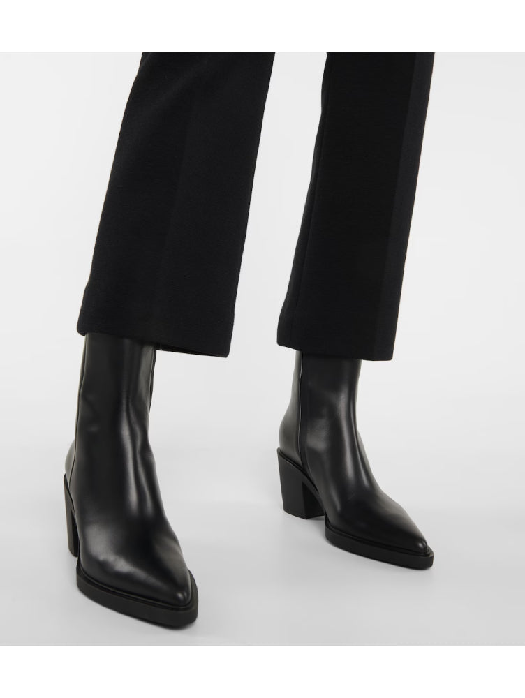 Bottines Dylan 60 en cuir lisse - Noir