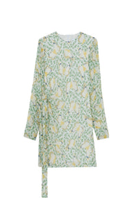 Virna butterfly short dress - Milk