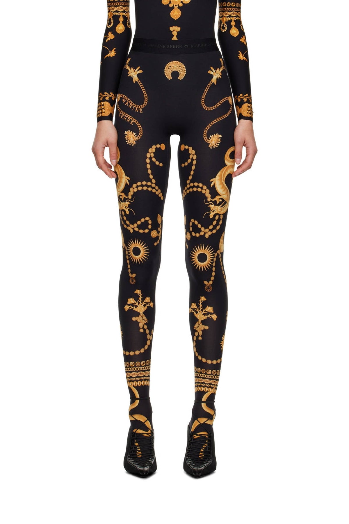 Legging en ornement bijoux fuseaux - Placed Jewelr