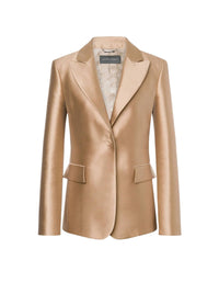 Veste à simple boutonnage - Beige