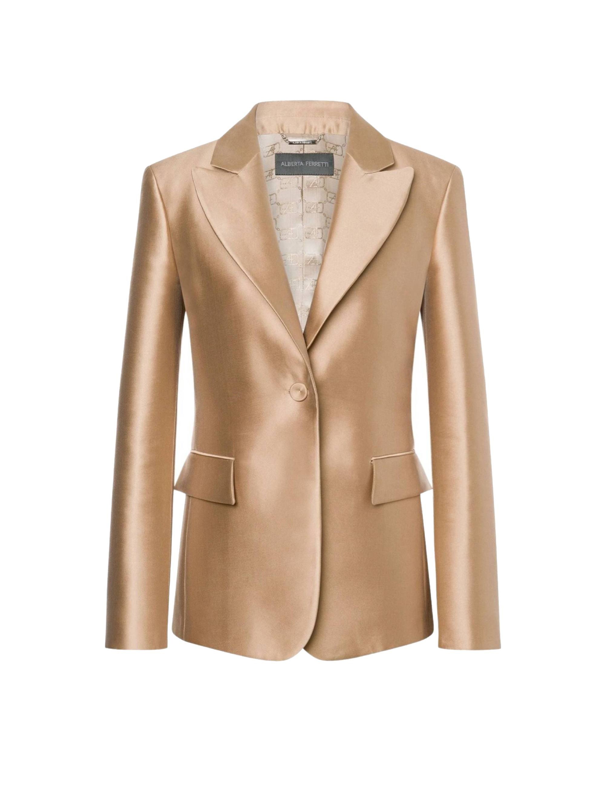 Veste à simple boutonnage - Beige