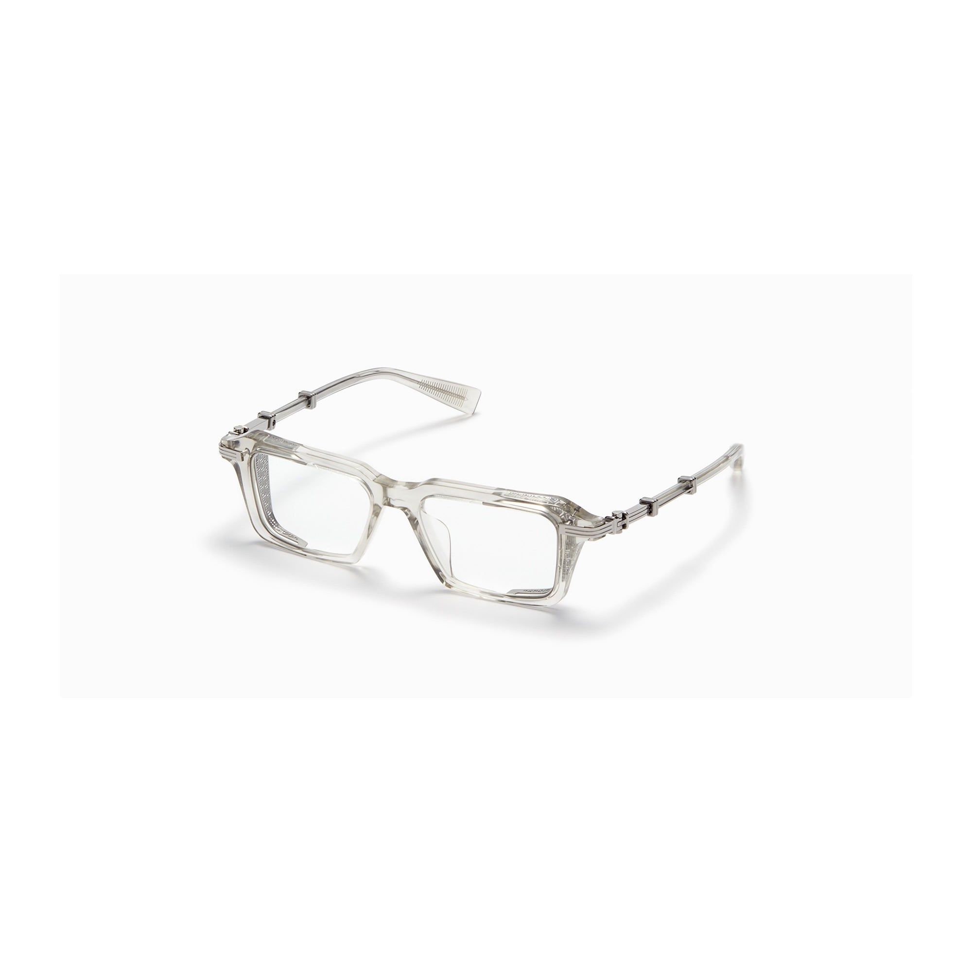 Grey Crystal w/ Gold Flakes Black Palladium LEGION III Lunettes de vue