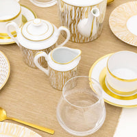 Sucrier Fil d'or en porcelaine - Or