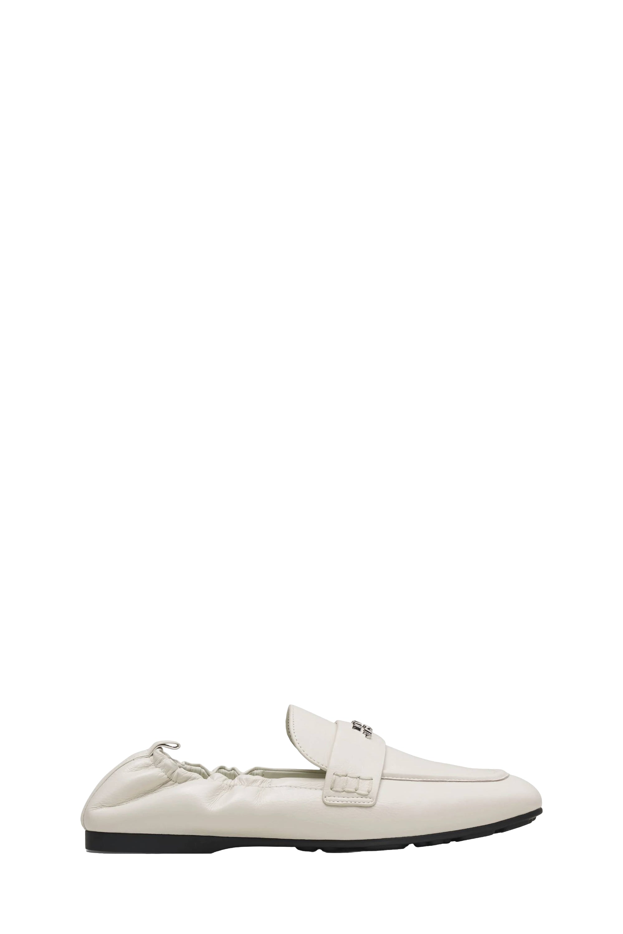 Jude leather loafers - Cotton White