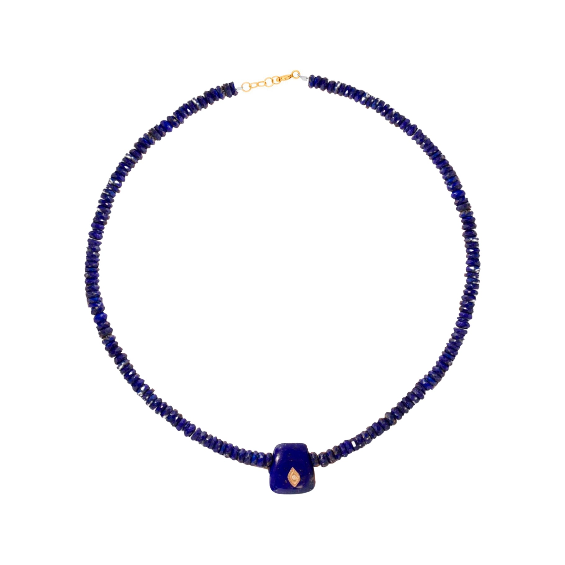 Collier Taylor N°2 en or jaune avec diamant - Lapis