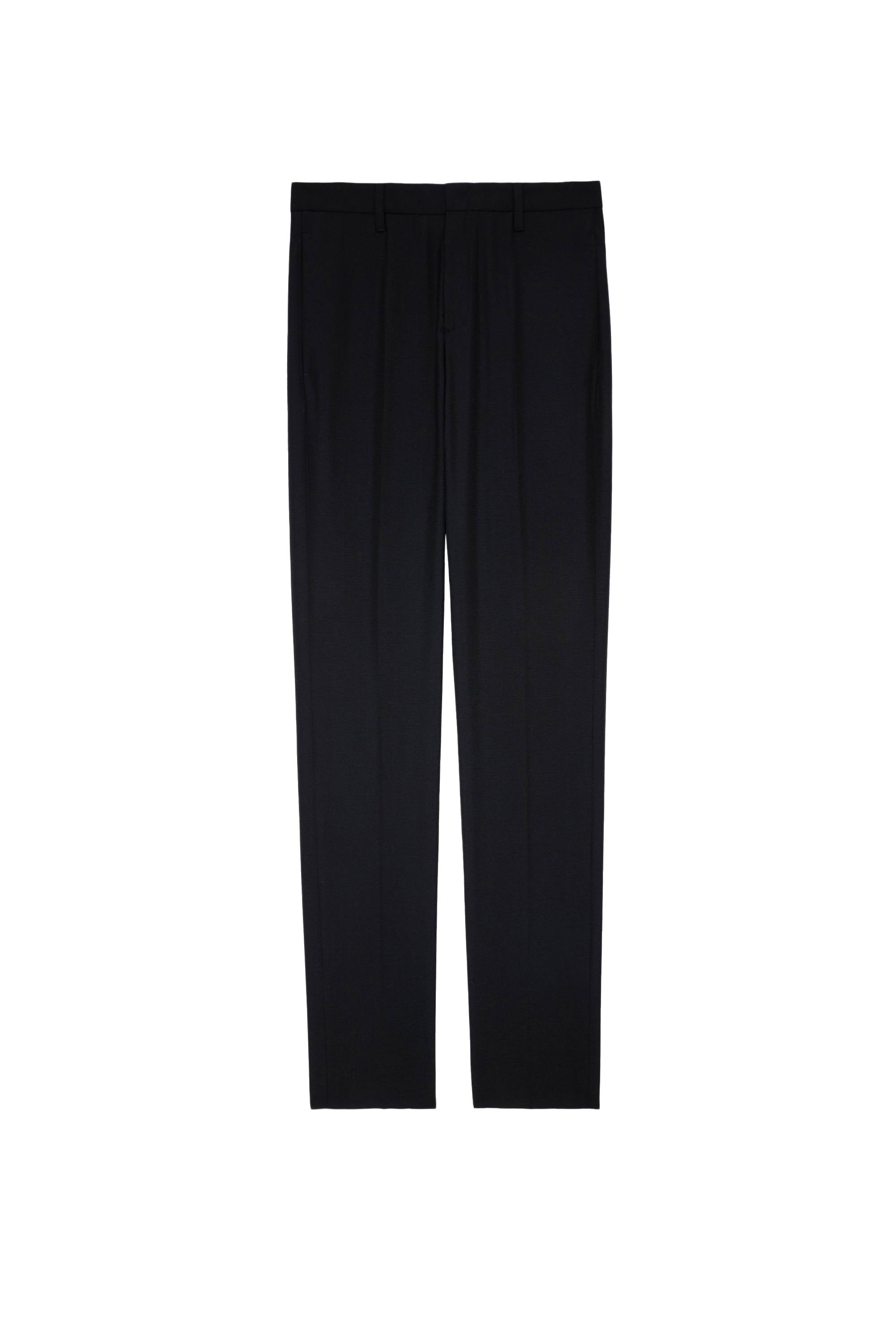 Pantalon Paris en laine - Noir