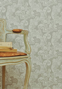 Rouleau Eugénie - Gris & Blanc