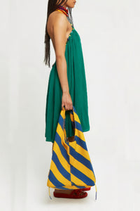 Robe Glass dos nu - Green