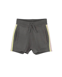 Short à taille élastiquée - Dark Khaki