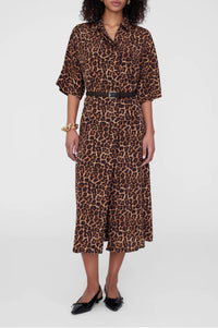 Robe midi Julia en soie mélangée - Print