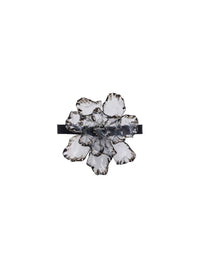 Tour de cou Bijoux à fleur - Dark Grey