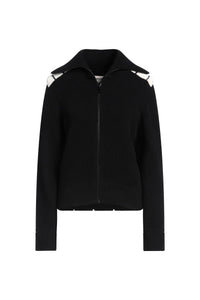 Cardigan Jessie en laine - Noir