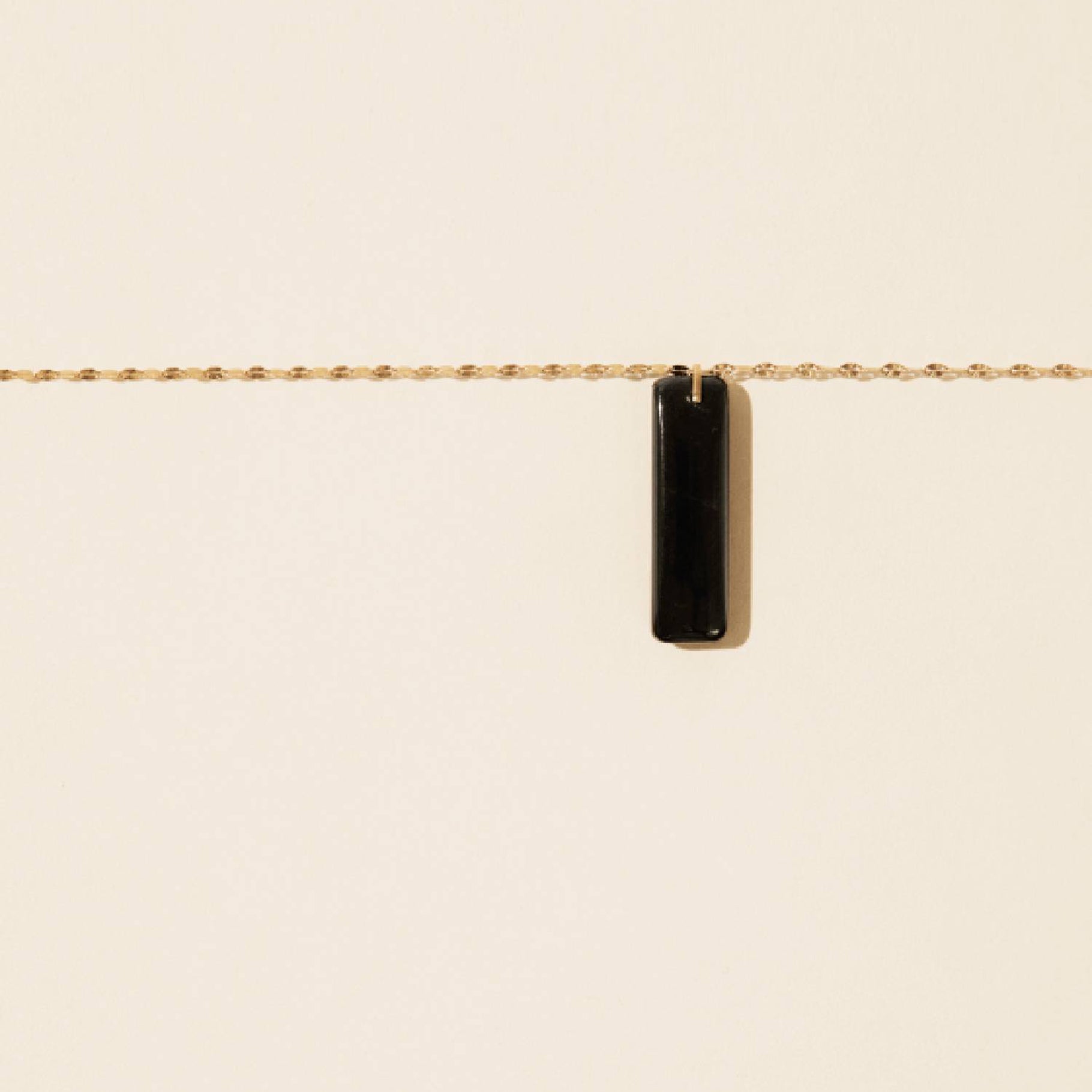 Collier Marcel en or jaune - Œil De Tigre
