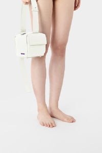 Lacubetto leather bag - White