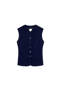 Haut Jessie sans manches - Navy