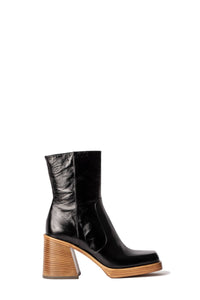 Bottines Star Vintage Patent en cuir - Noir