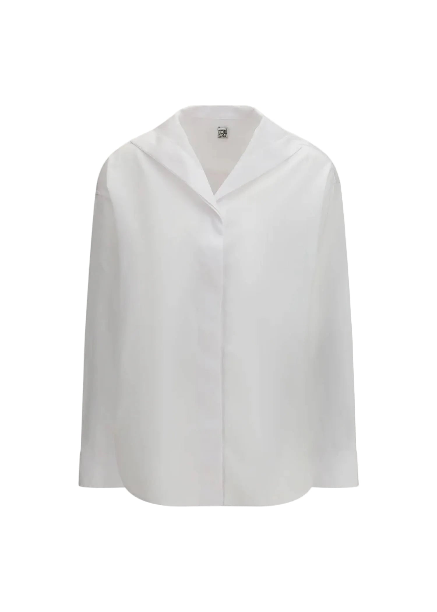 Chemise aux lignes épurées - White