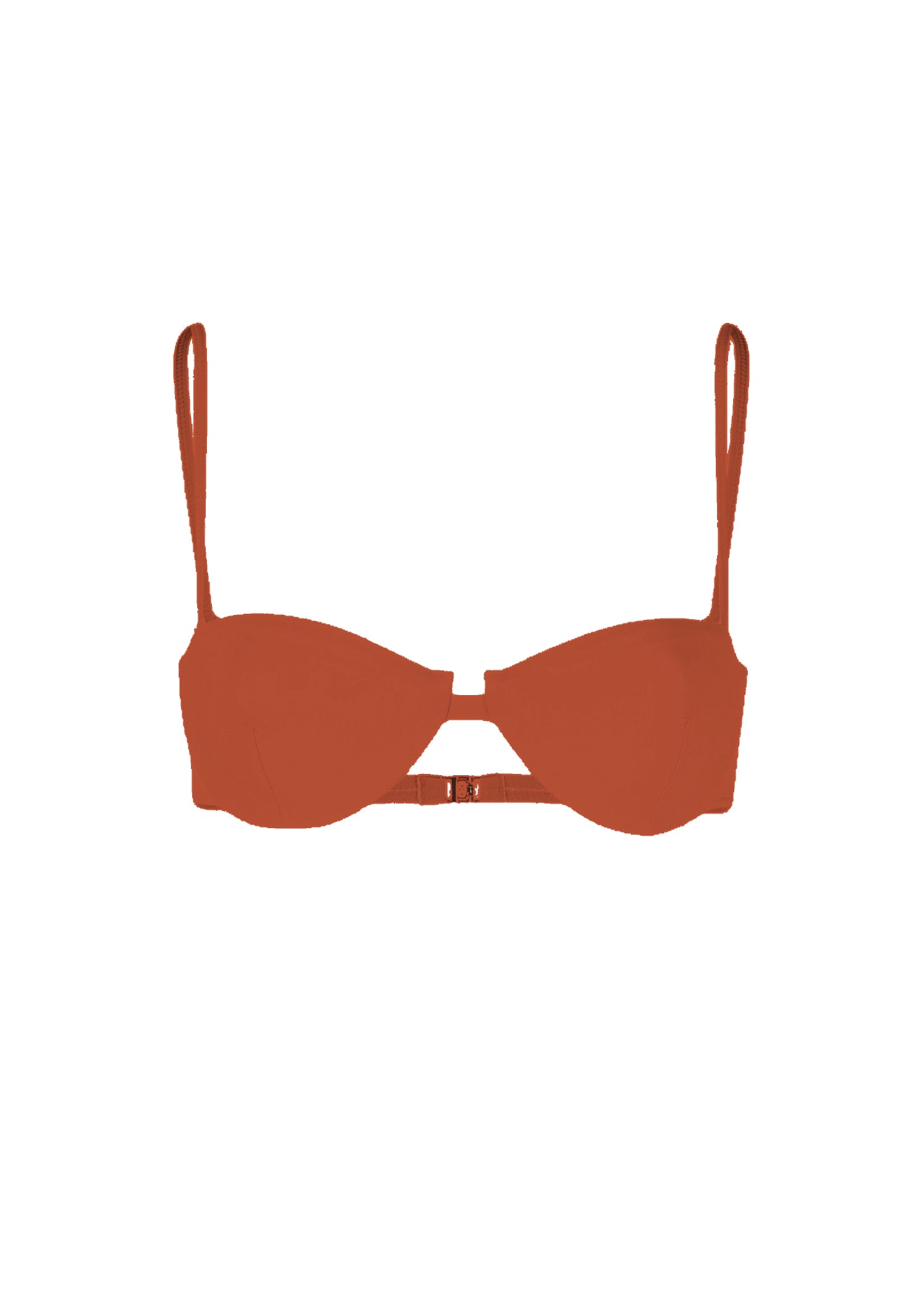 Haut de bikini balconnet - Burnt Orange