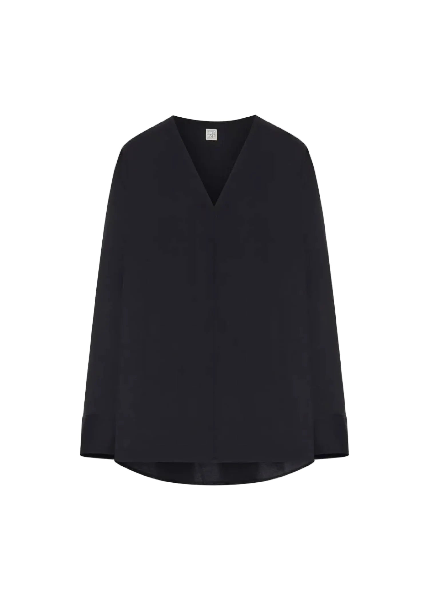 Chemisier à col en v - Black