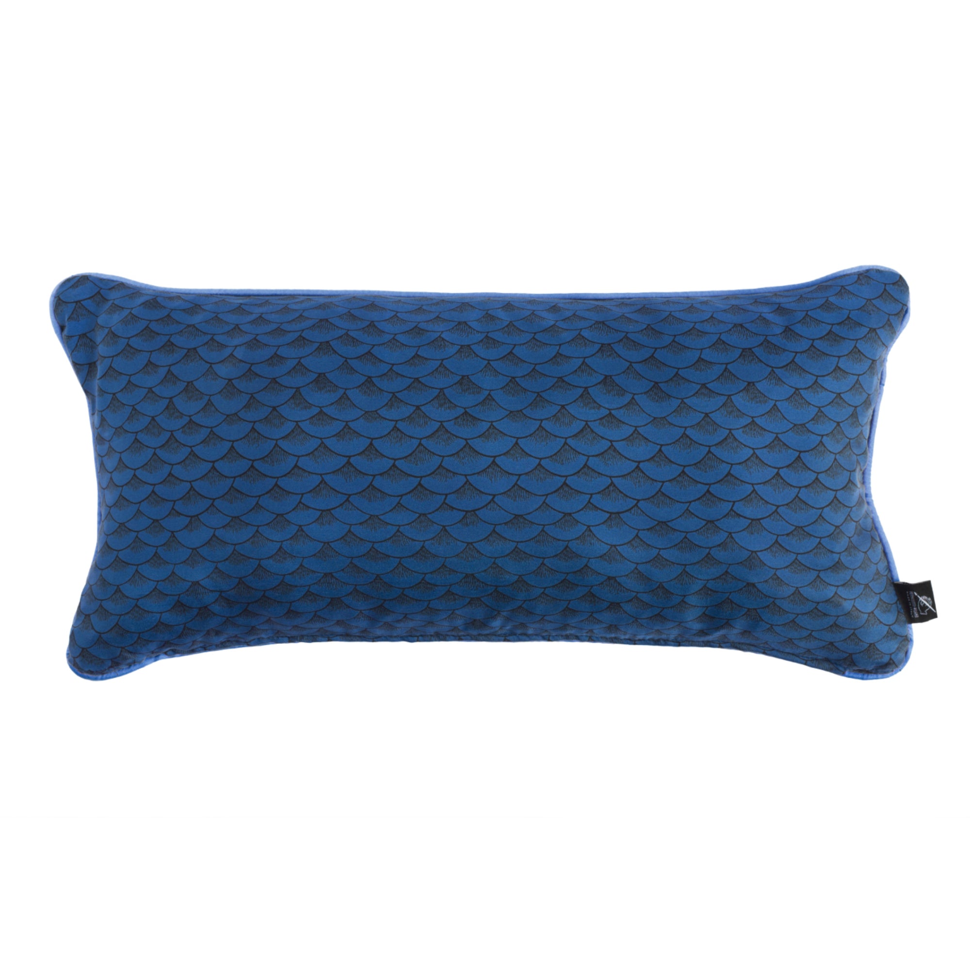 Sardine silk cushion - Blue