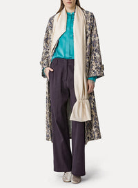 Pantalon droit en coton - Ink