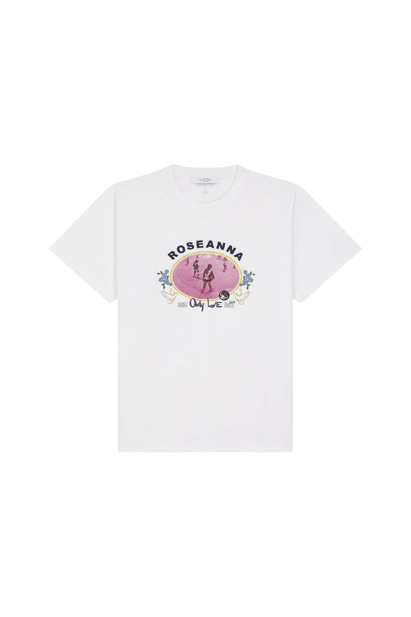 T-shirt Only Love - Blanc