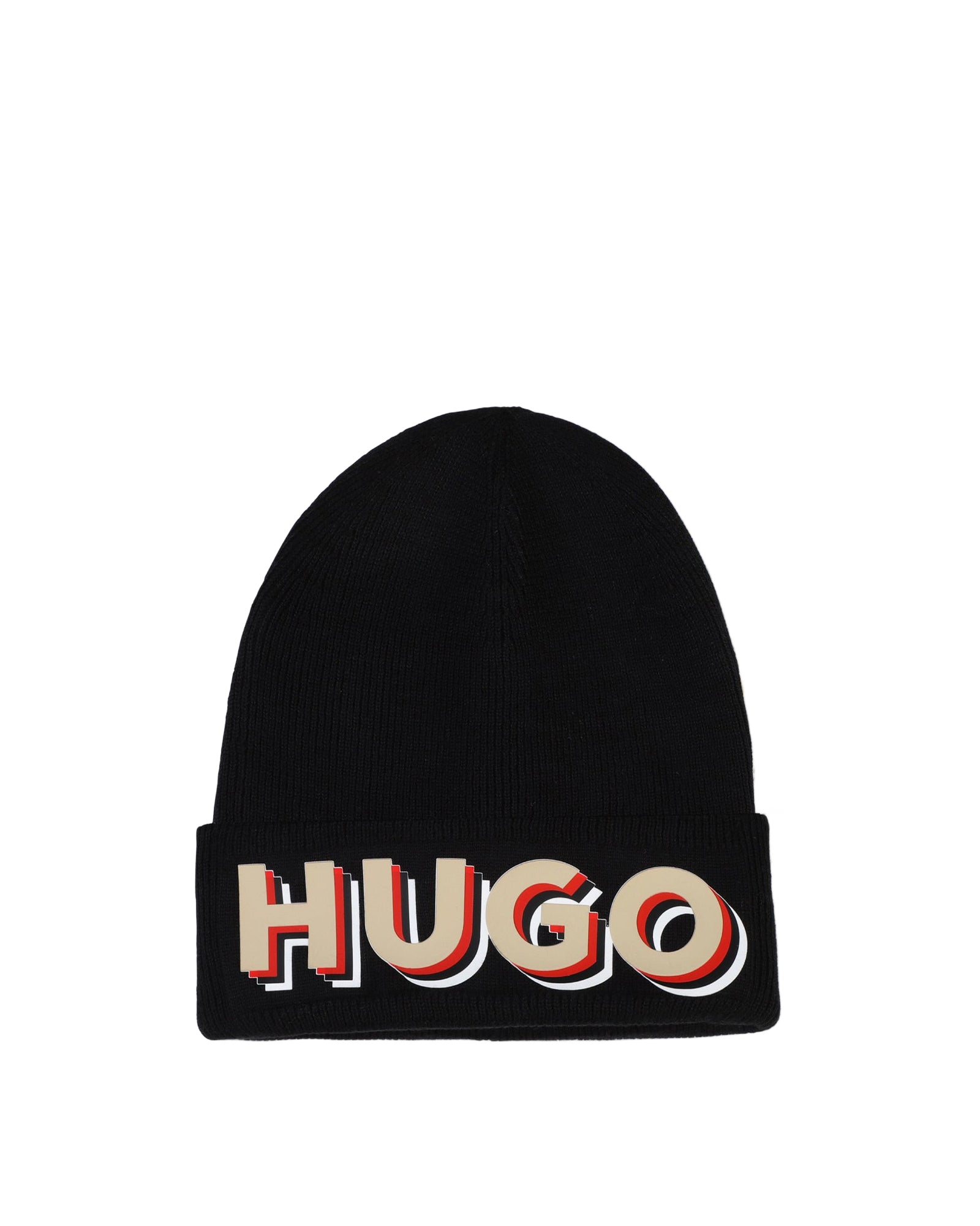 Bonnet à logo 3D en coton - Black