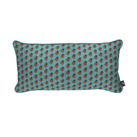 Mano silk cushion - Blue