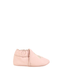 Chaussons souples en cuir - Baby Pink