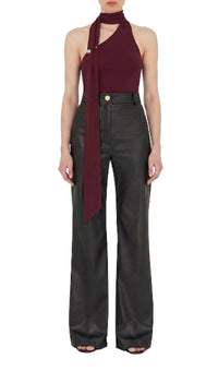 Top écharpe Pierced - Mahogany