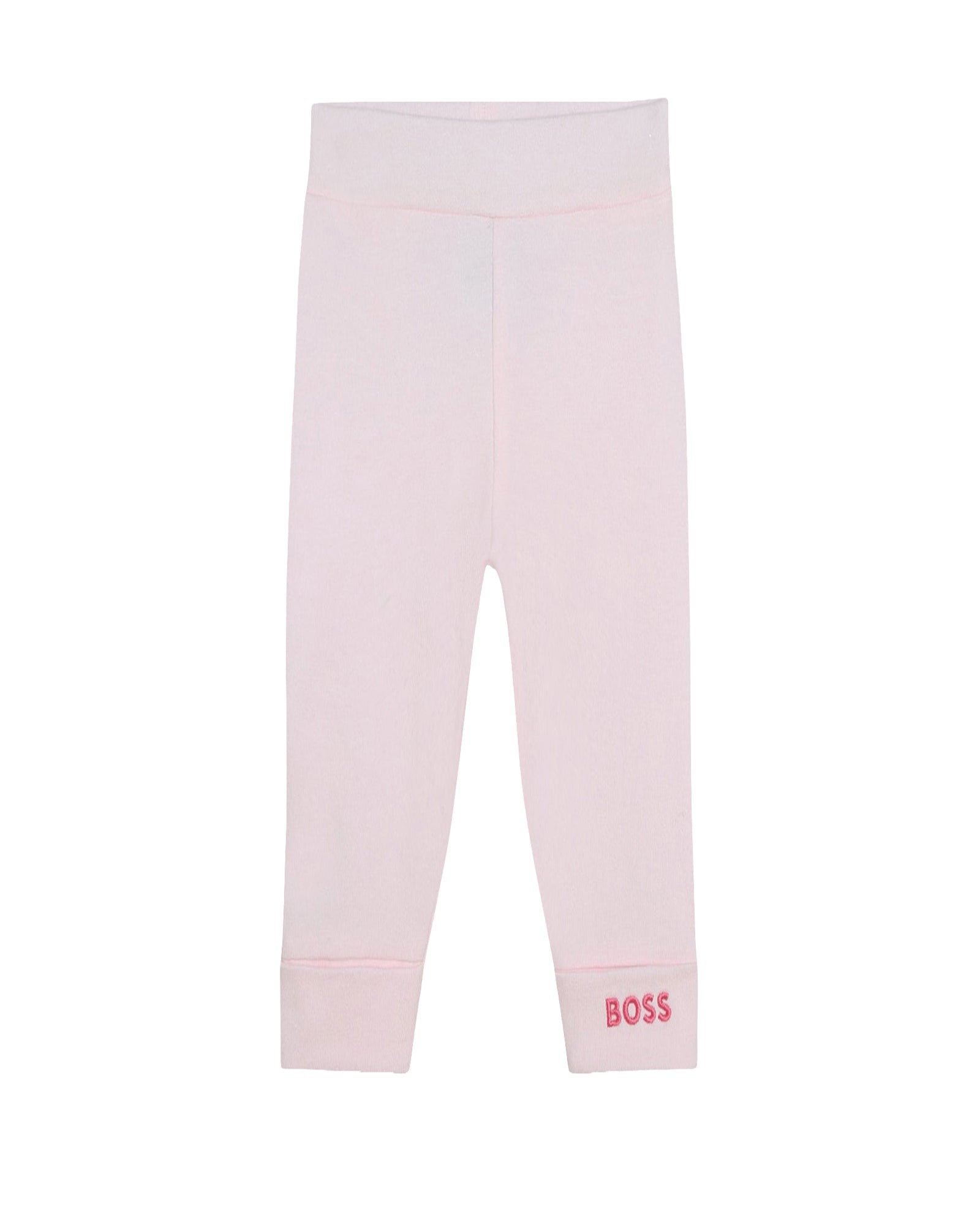 Legging élastiqué à logo - Baby Pink