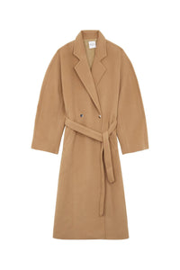 Max Folk wool coat - Beige